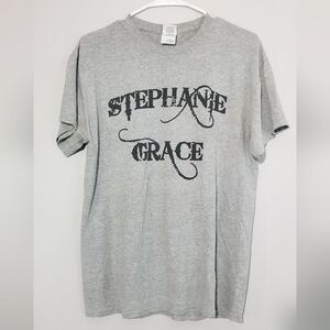 Stephanie Grace (m) music artist gildan tee shirt